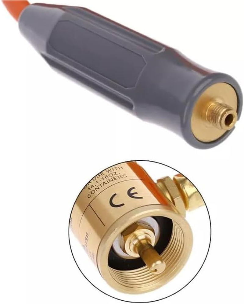 High Intensity Propane Torch with Self Ignition, Mapp MAP Gas Welding Torch with 3 Nozzles & 1.5M Hose Maximum Operating Temperature 1850℃, for Welding, High Temperature Heating, Etc. image number 5