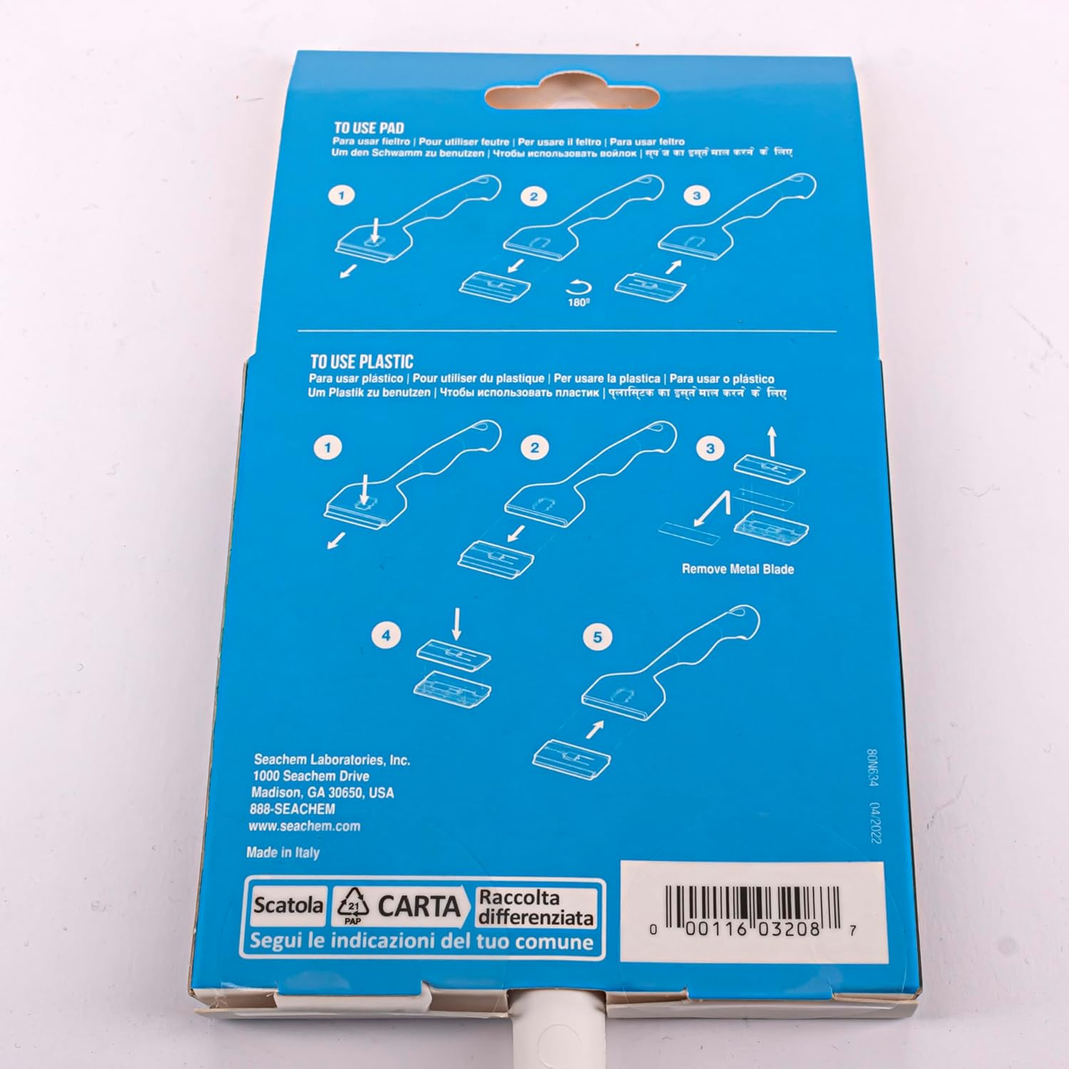 Seachem 3208 Algae Scraper, 18"