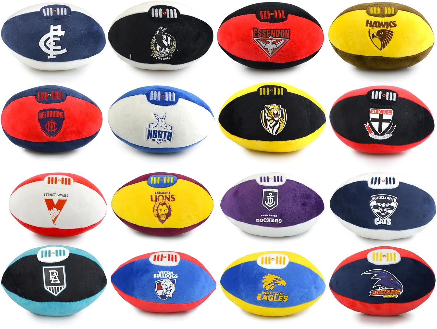 AFL Hawthorn Plush Footy Ball