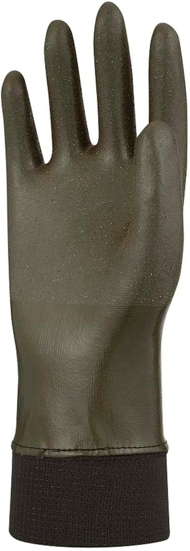 [Amazon.Co.Jp Limited] Showa Gloves, Work Gloves, Breathable Waterproof Gloves, Jersey Temless, LL Size, Olive Green, Set of 1 Pair X 2, Prevents Stuffiness, Dirt and Trash into No. 283 image number 1