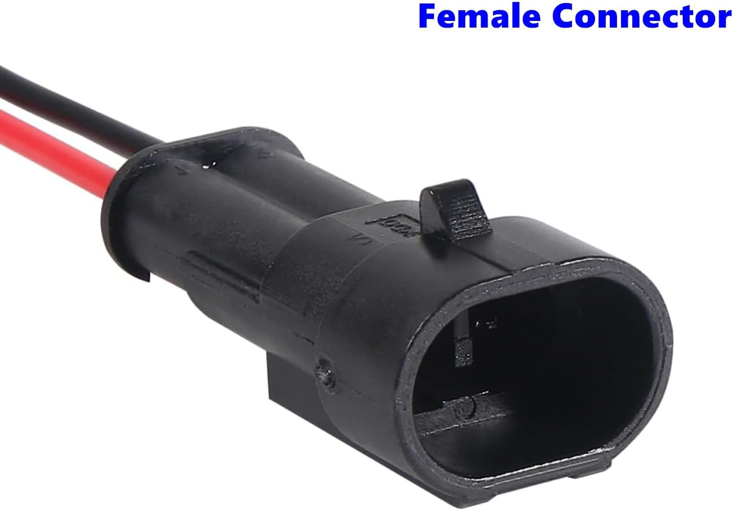 10 Pack 2 Pin Wire Connector,Male and Female Waterproof Connector, Waterproof Wire, Universal for Car Truck, Boat and Other Wire Connection image number 6