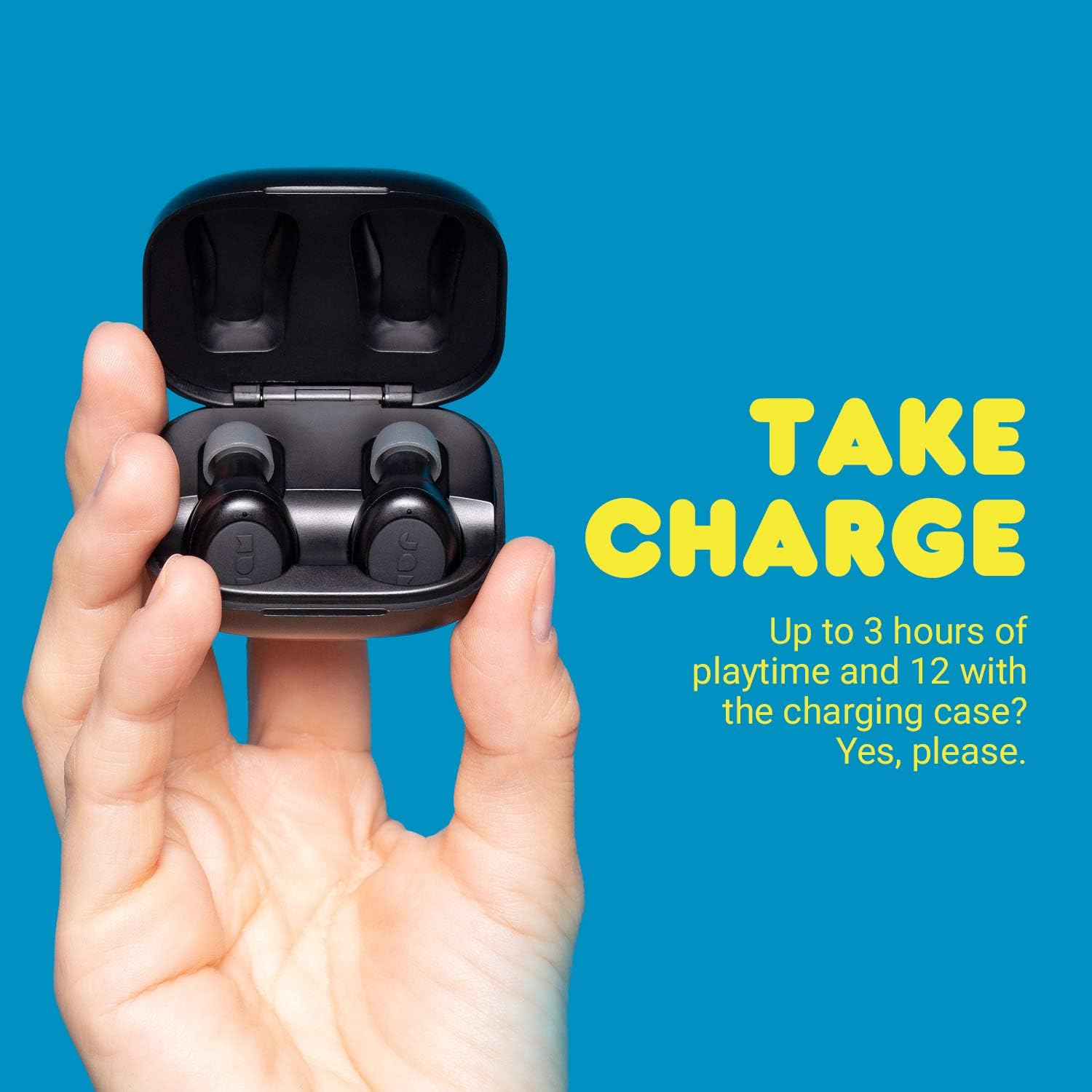 Jam Live Loud Truly Wireless Earbuds - Black image number 2