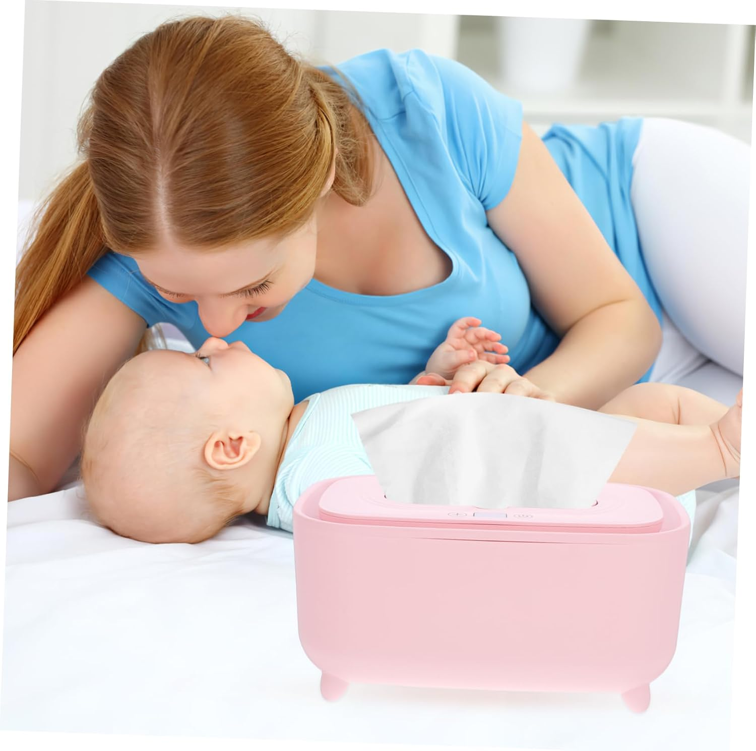 Smart Warm Wet Tissue Box Wipe Warmer for Portable USB Wipe Warmer Wet Tissue Heater Home Use image number 4