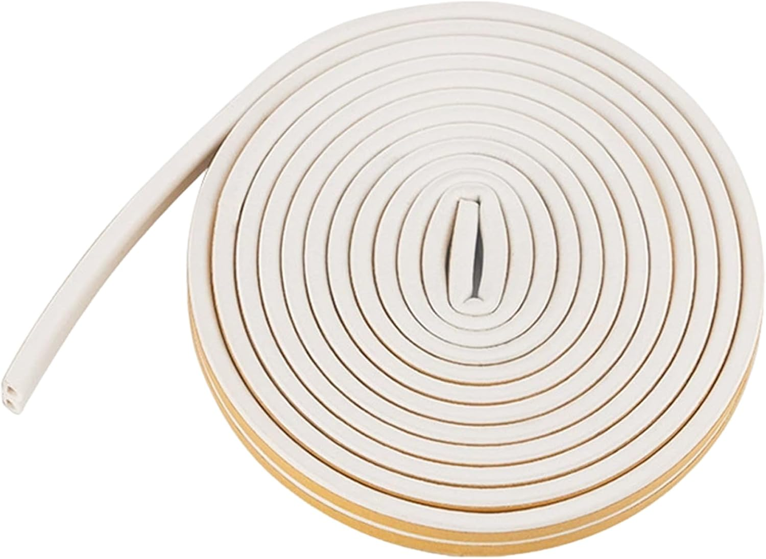 Window Seal Strip 20 Feet White Self Adhesive Draft Excluder for Doors and Windows This Versatile Door Seal Strip Provides Effective Weather Stripping and Draft Proofing image number 3
