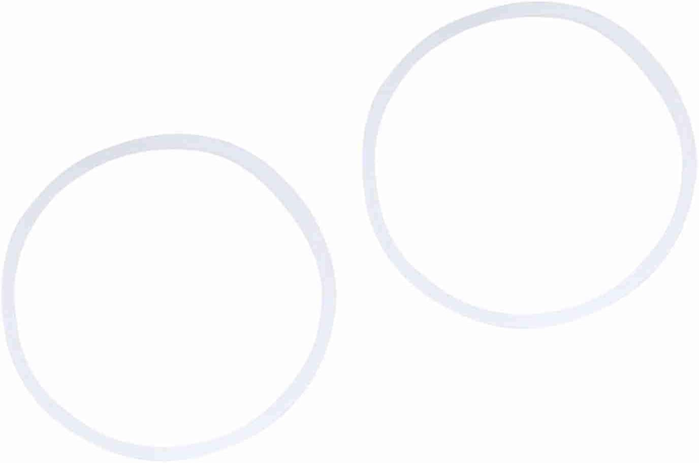 Replacement Rubber Seal Ring for 600W Juicer, Non-Flexible Seals for Extractor Blades, Silicone Material, 2 Pieces image number 5