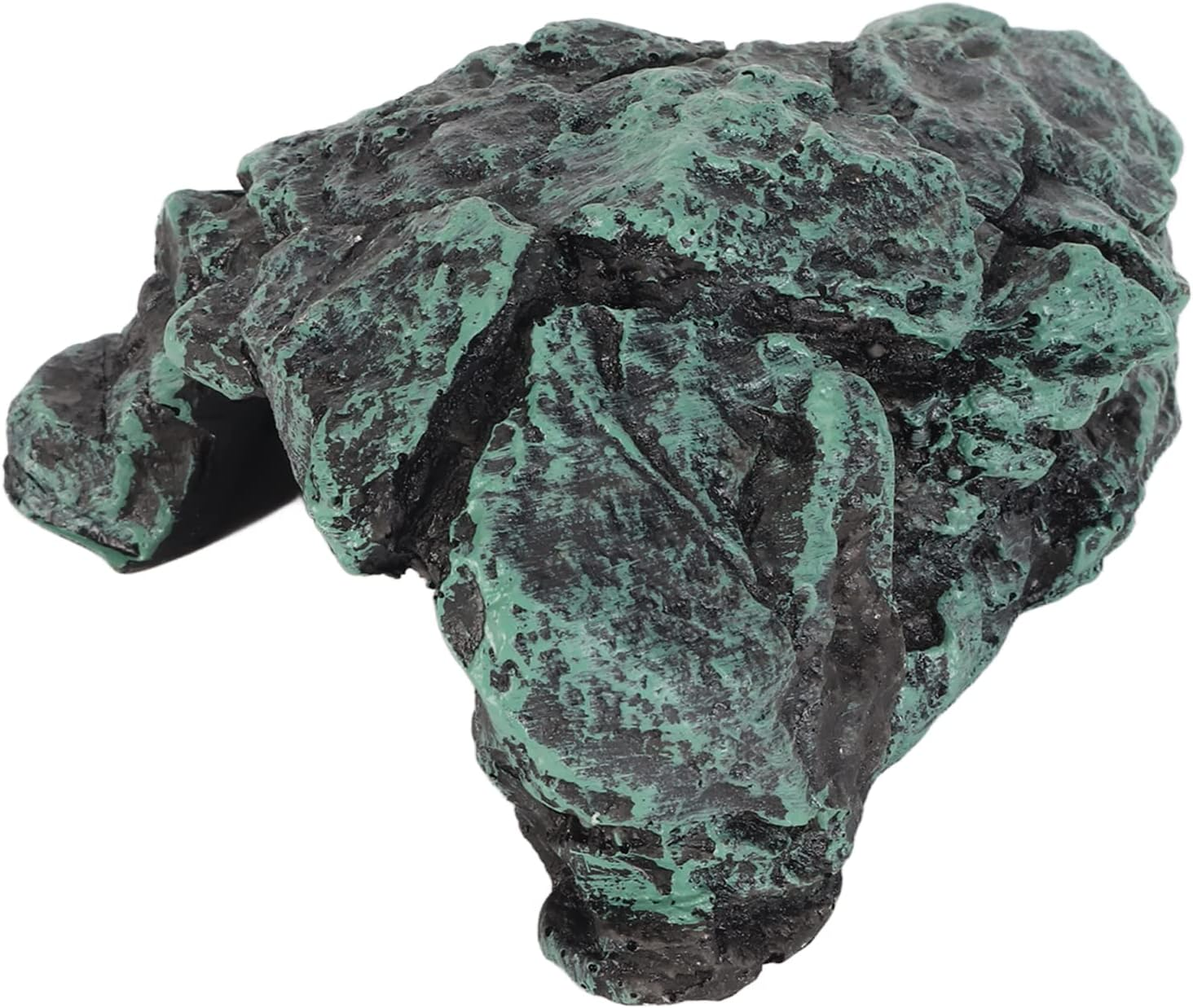 Reptile Rock Hideout, Reptile Rock Hide Cave, Safe and Comfortable Hiding Place for Reptiles, Snake, Turtle Hideout for Bearded Dragon Tortoise Small Lizards Fish Amphibians image number 5