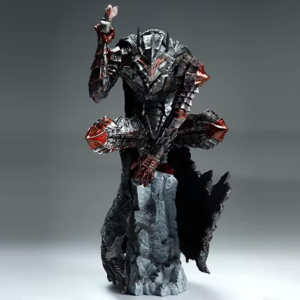 Berserk - Guts Anime Figures Model 25Cm9.8Inch Guts Battle Damaged Version Character Statue Toy Desktop Collections Decorations Kids Gift image number 2