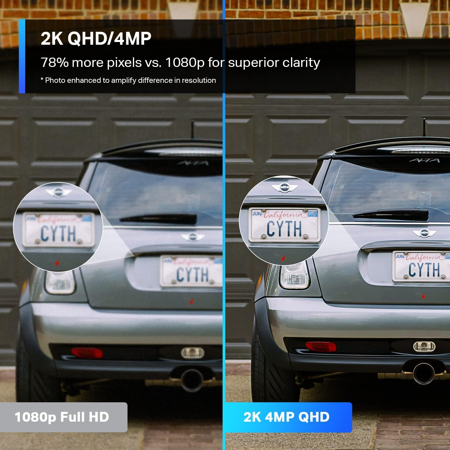 Tp-Link Tapo C420S1, Outdoor Security Wi-Fi Camera with 180-Day Battery, 2K QHD Quality and Wire-Free Installation, Two-Way Audio, Compatible with Alexa