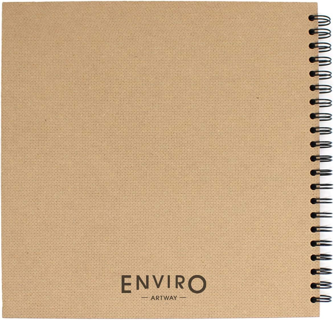 Artway Sketchbook, 285Mm Square, Black image number 1