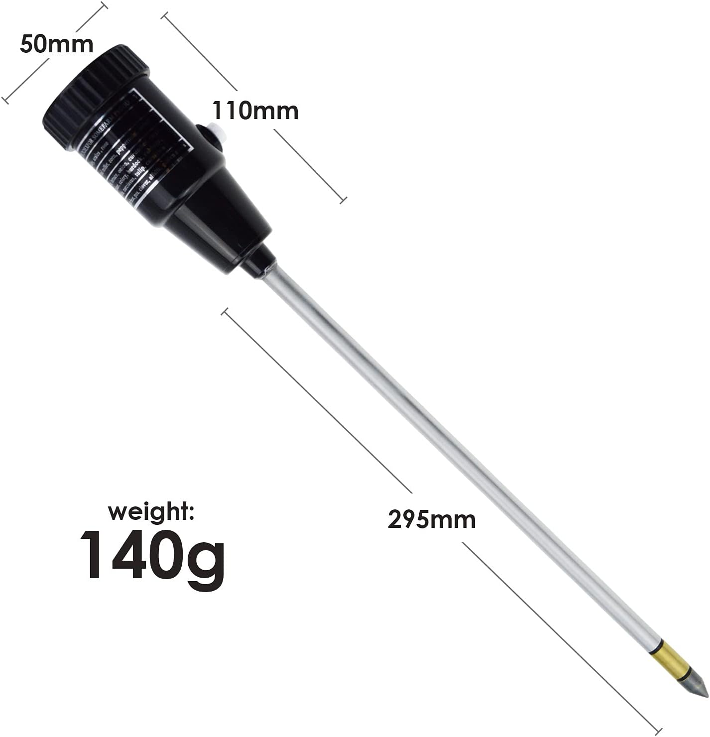 Gain Express Soil Ph & Moisture Meter 295Mm Long Electrode image number 3