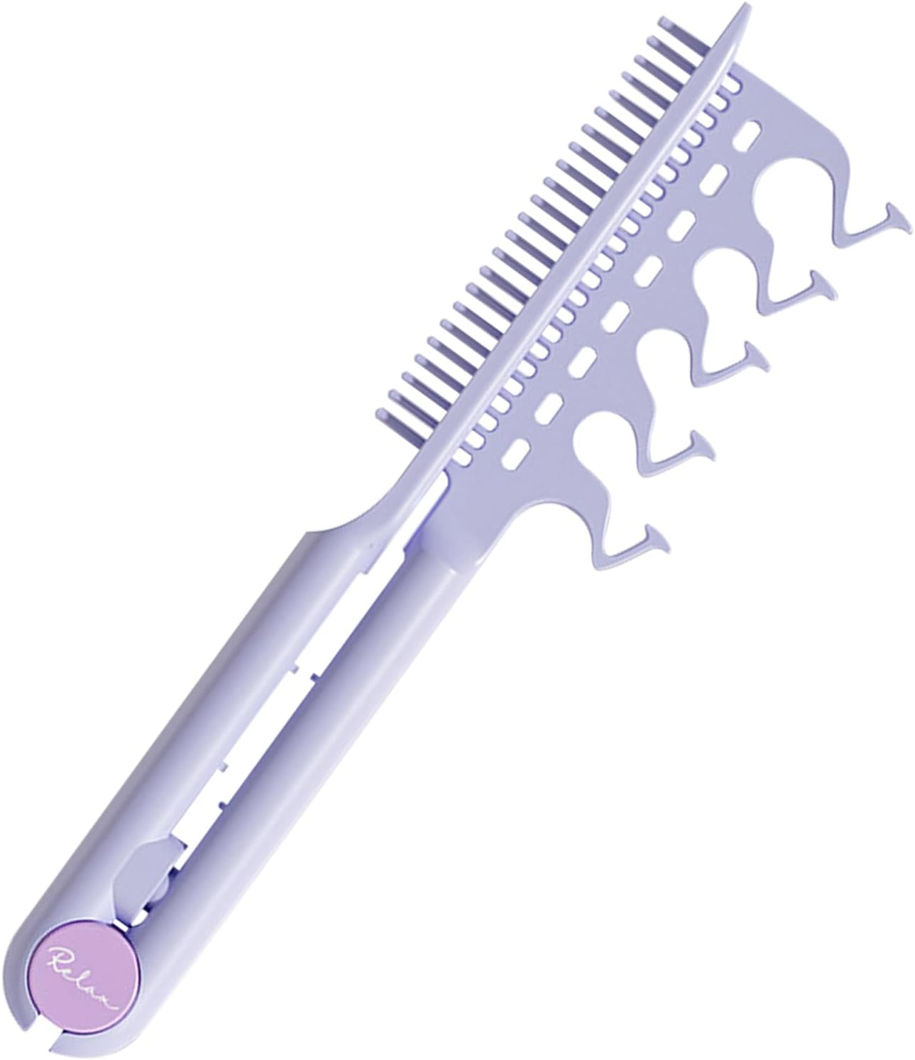 Gupcaqosjw Hair Comb for Straightening,V Shaped Straight Comb - Smoothing anti Static Volumizing Grooming Tool for Home Salon Women Girls Friends Family Daughter