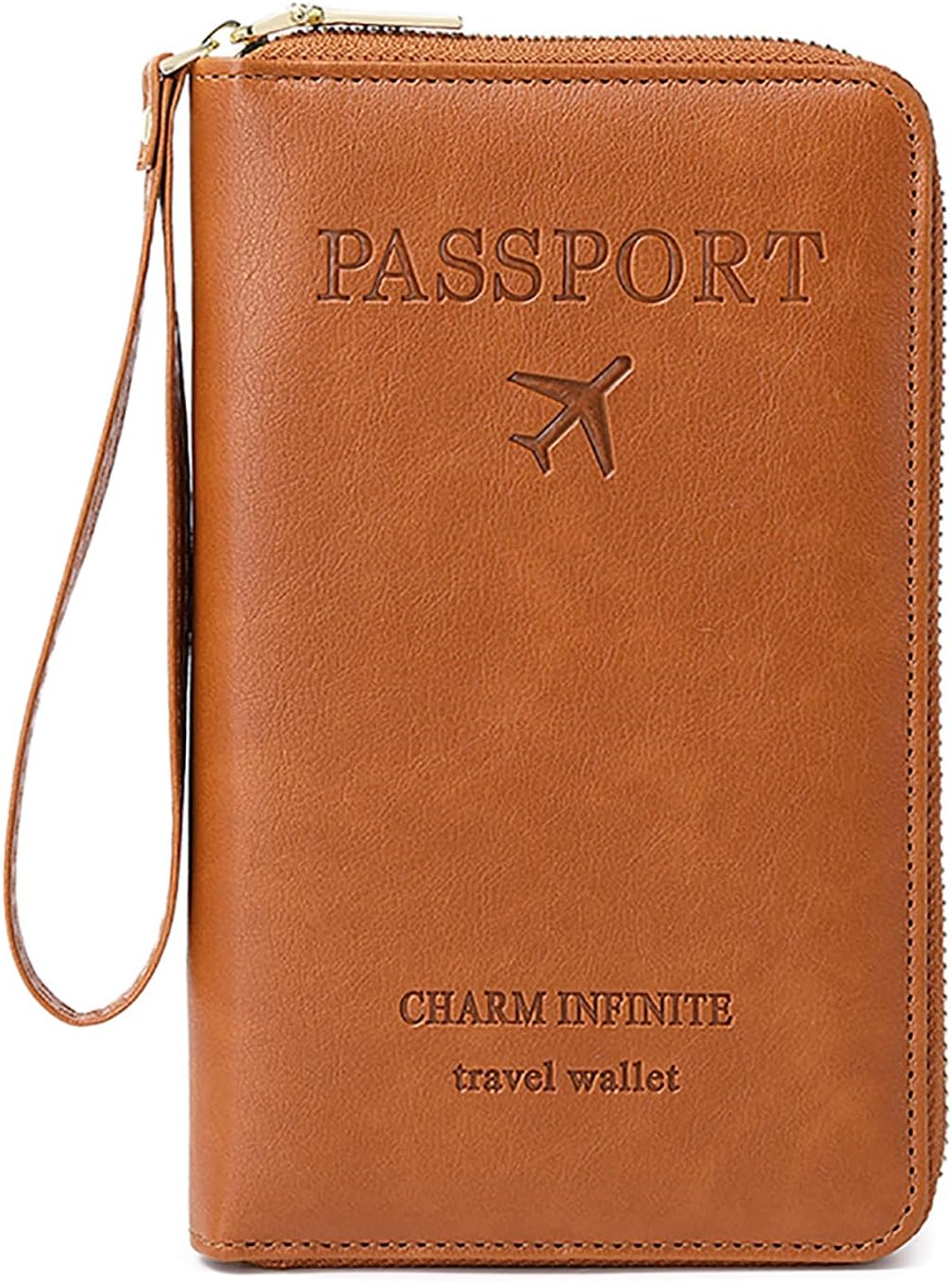 Toctax Passport Case, Passport Case, Travel Documents Folder, Passport Bag Leather, Passport Holder for Men and Women, ID Case, Credit Card Cases