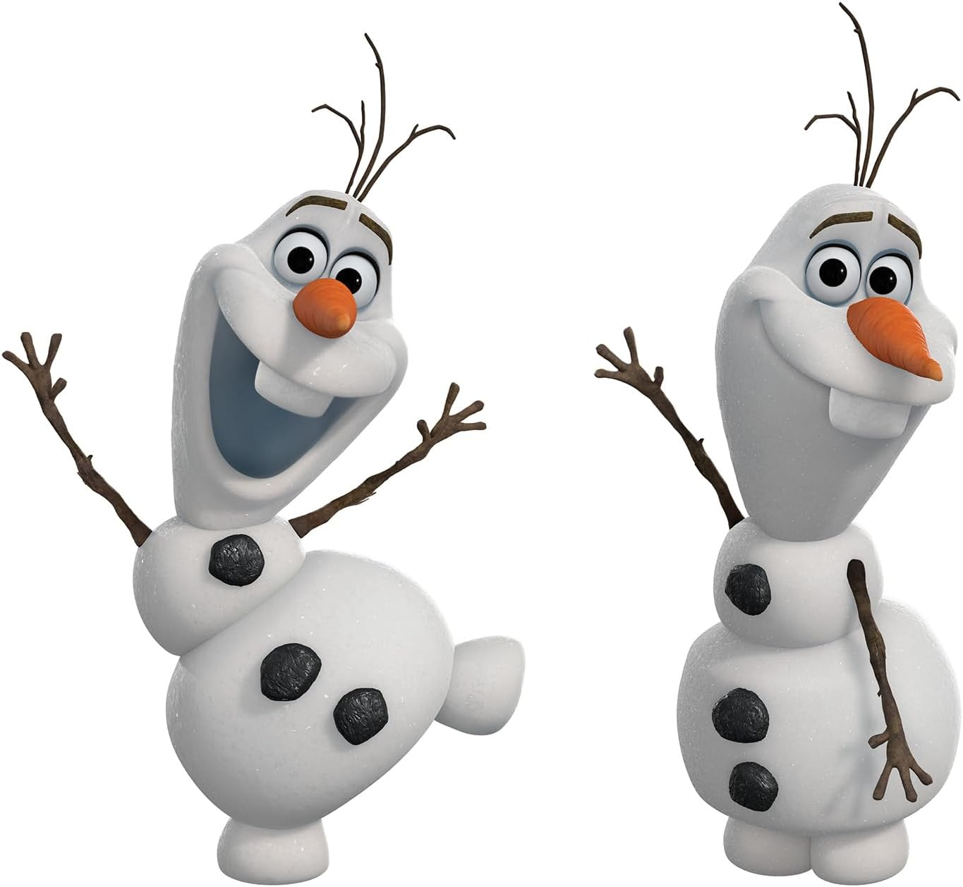 Roommates Disney Frozen Olaf the Snow Man Peel and Stick Wall Decals by Roommates, RMK2372SCS image number 3