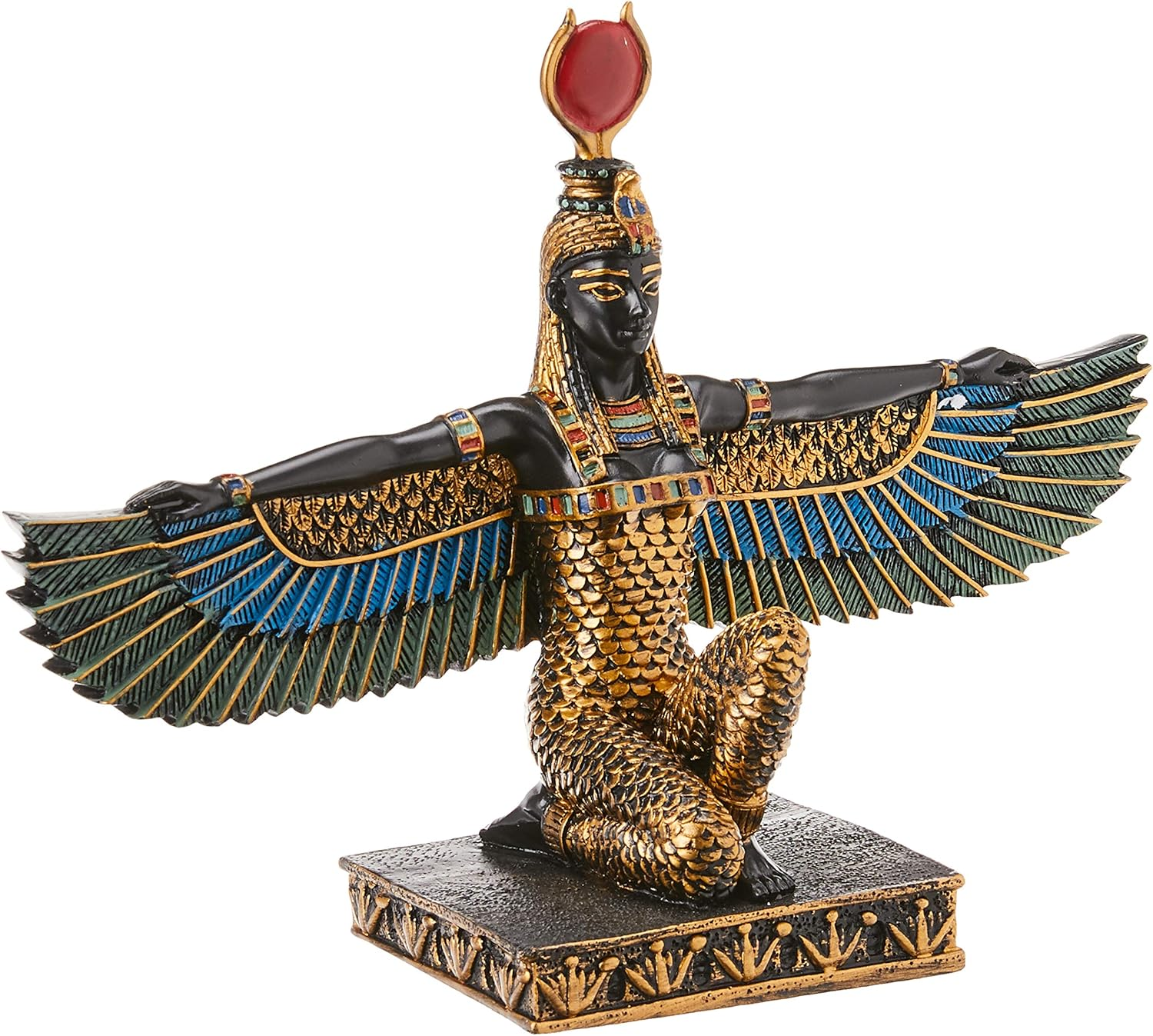 Design Toscano QL12219 Isis Egyptian Goddess of Beauty Statue, Full Color image number 4