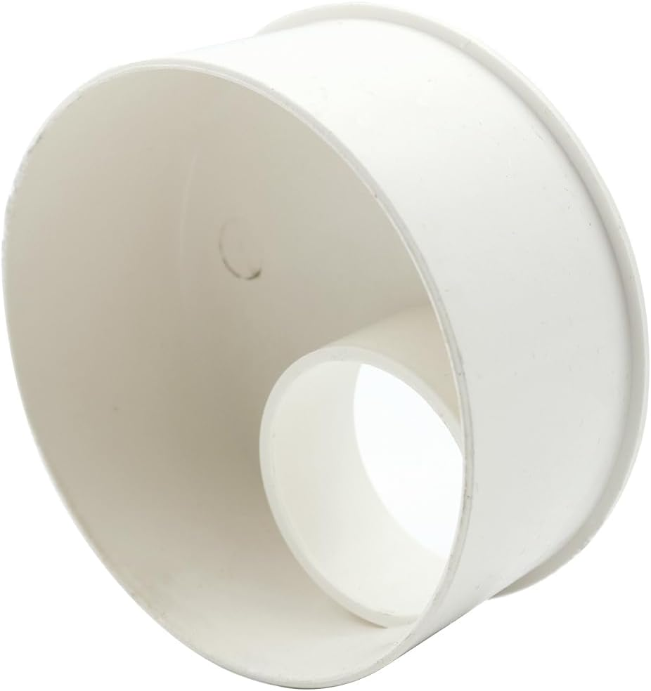 Namvo 2 Piece Soluble Sewer Pipe Reducer 110Mm to 50Mm Push Fit Soluble Welded Connector Drain Pipe Fitting Reducer Connector for Sewer Pipe image number 1