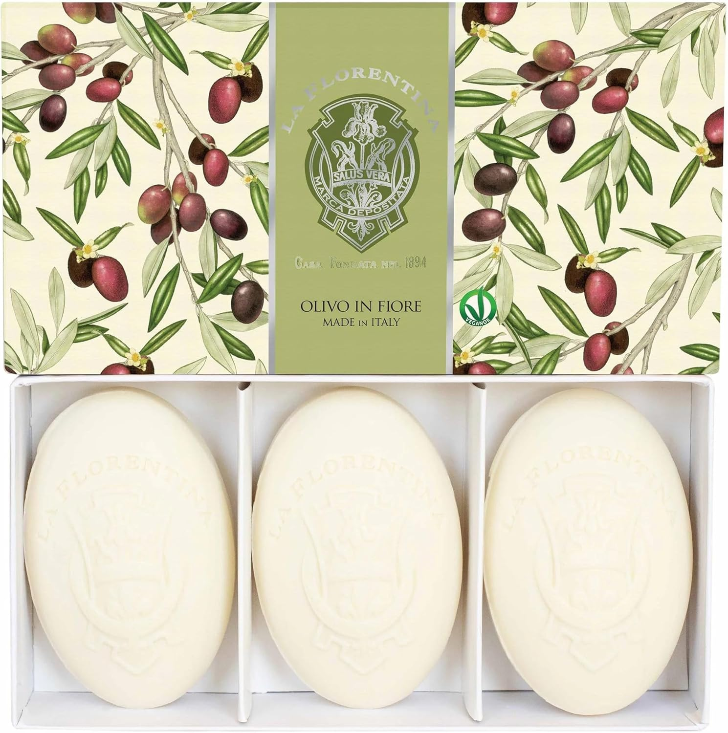 La Florentina Olivo in Fiore 150G 3 Bars Soap