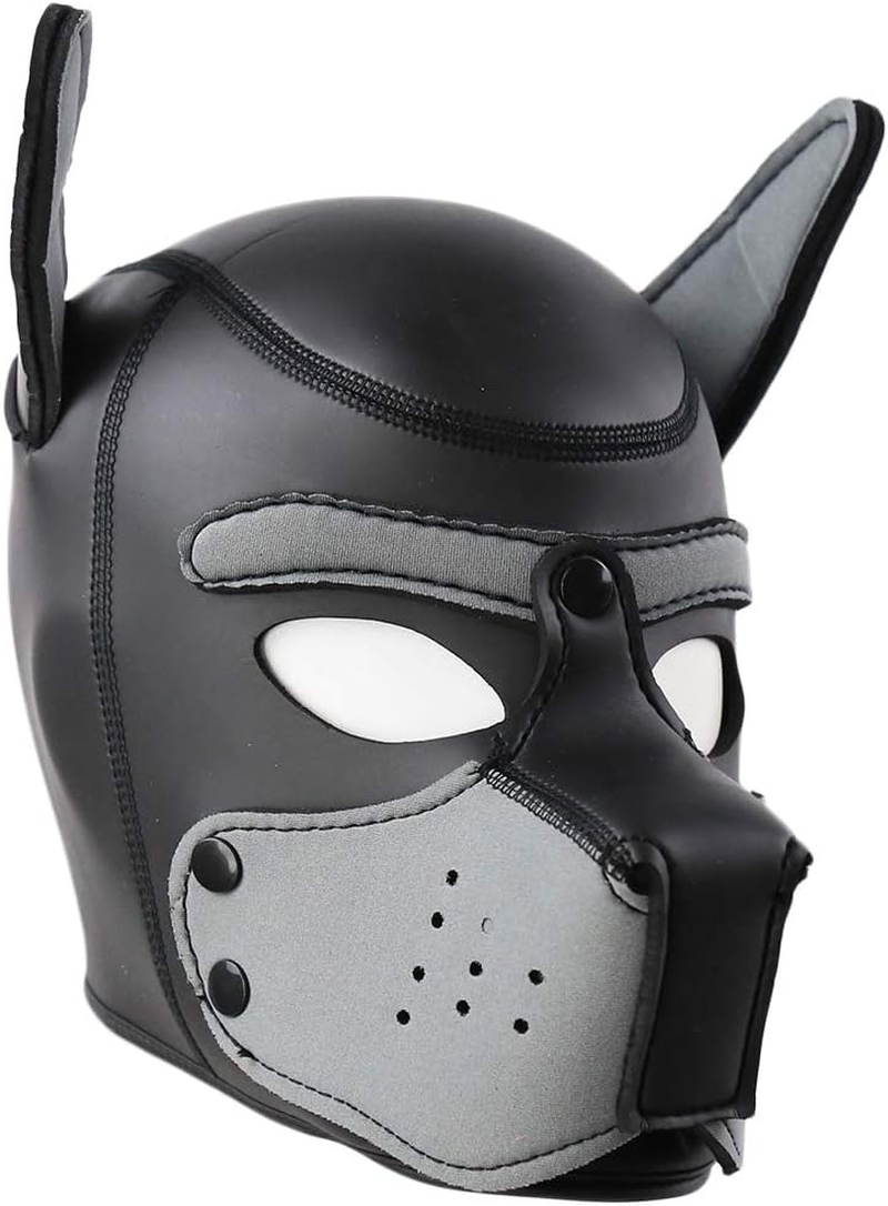 Moleney Unisex Neoprene Dog Head Mask
