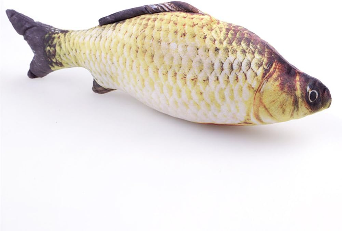 Petdream Pets Toy Catnip Toy Interactive Toy Fish for Cat image number 3