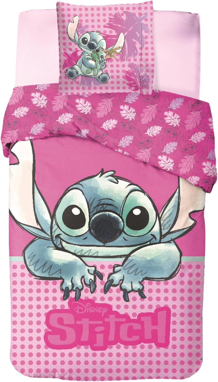 Lilo & Stitch Dekbedovertrek - 135 X 200 Cm