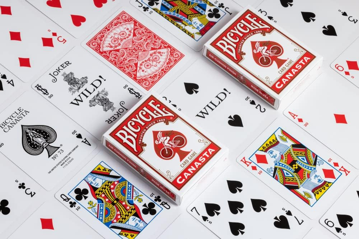 Bicycle Canasta Games Playing Cards image number 3