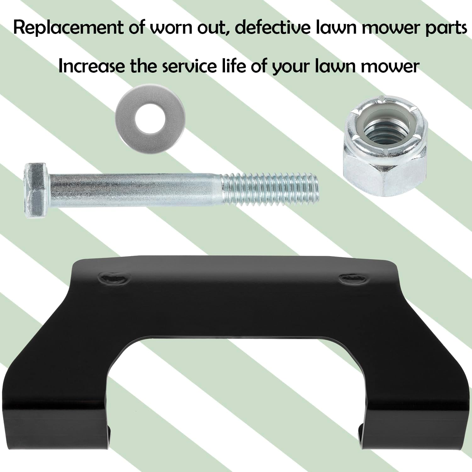 123292 Transaxle Crossbrace Brace New Upgraded Version Kit, Compatible with Hustler Raptor SD and Raptor SDX Riding Mowers image number 5