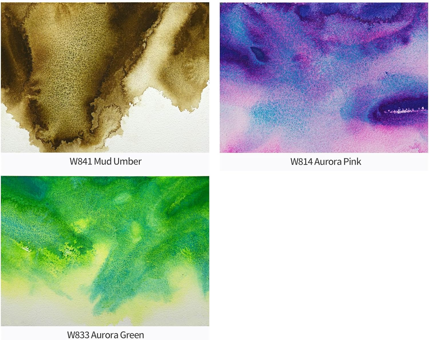 Mijello Mission Tourmaline Two-Tone Granulation Watercolors 15Ml X 34 Colors image number 2