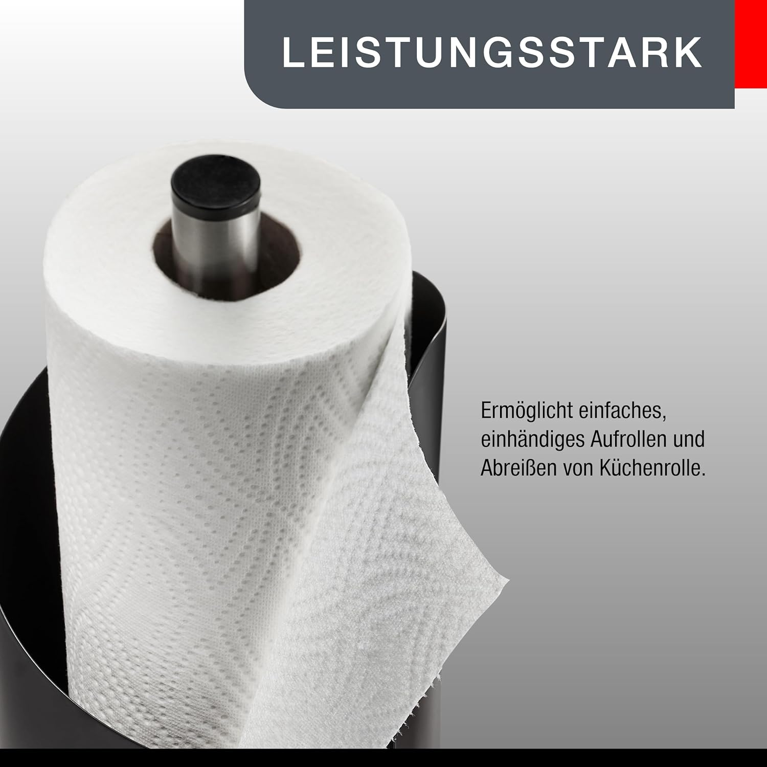 GEFU Curve Kitchen Roll Holder image number 3