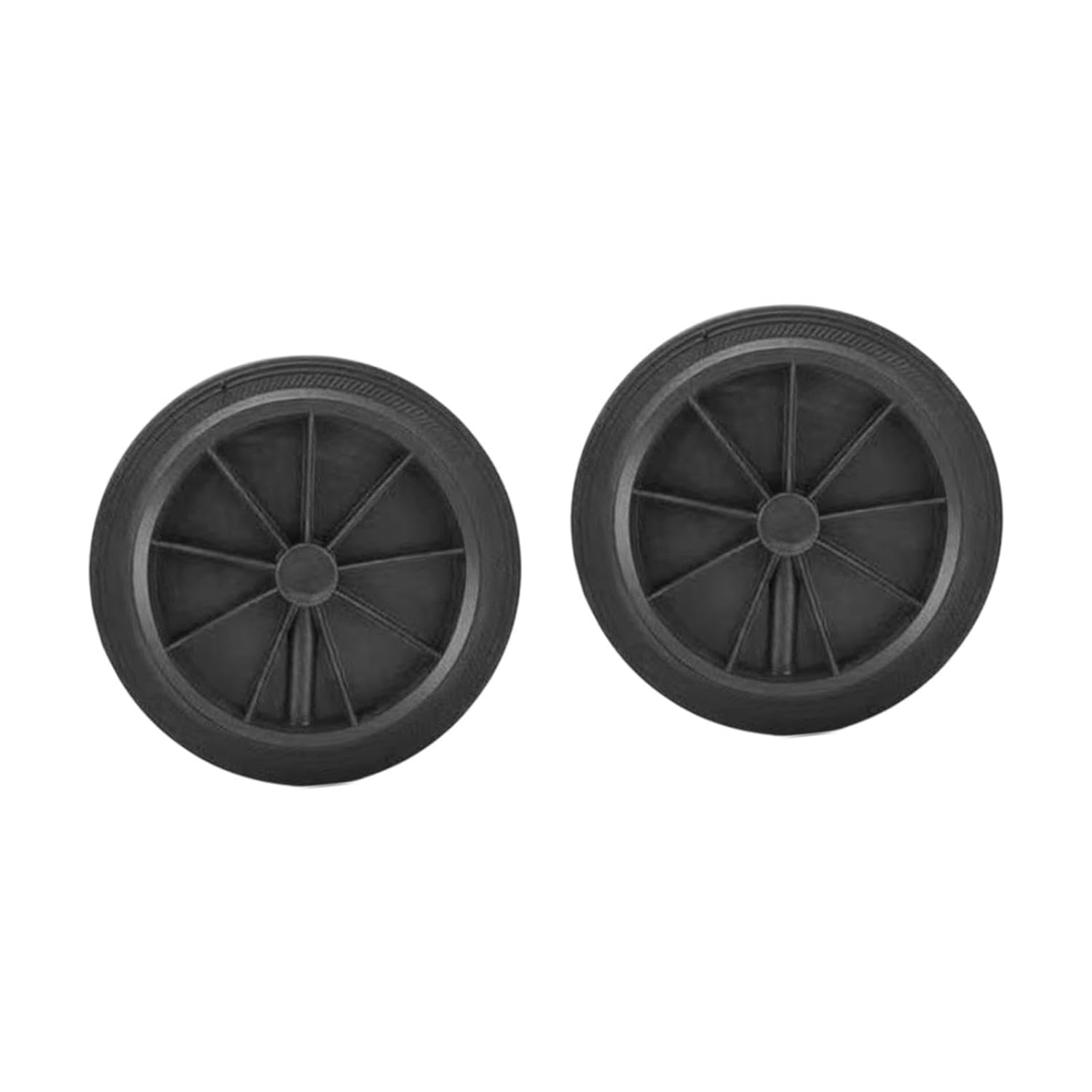 Generic Trash Can Spare Parts Transh Can Wheels Garbage Can Caster Commercial Replacement Garbage Bin Wheels Outdoor Hollow Shaft, Wheels