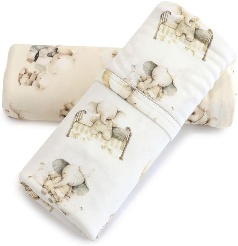 Elephant Bedtime 2 PK Jersey Wraps