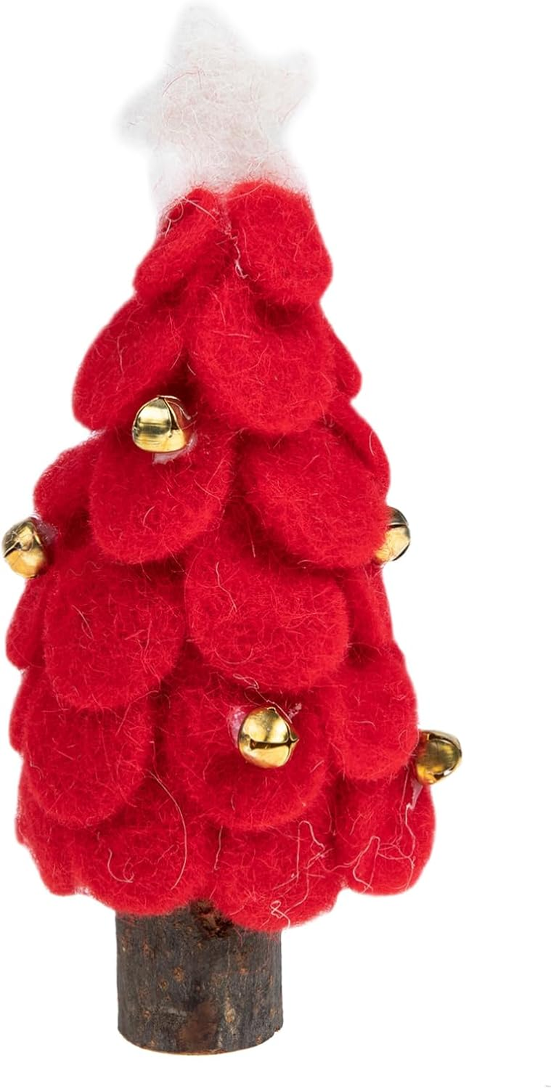 Felt Small Christmas Tree Ornament for Desktop Window Display for Home and Festival Decoration Festive Xmas Adornment for Indoor Settings image number 3