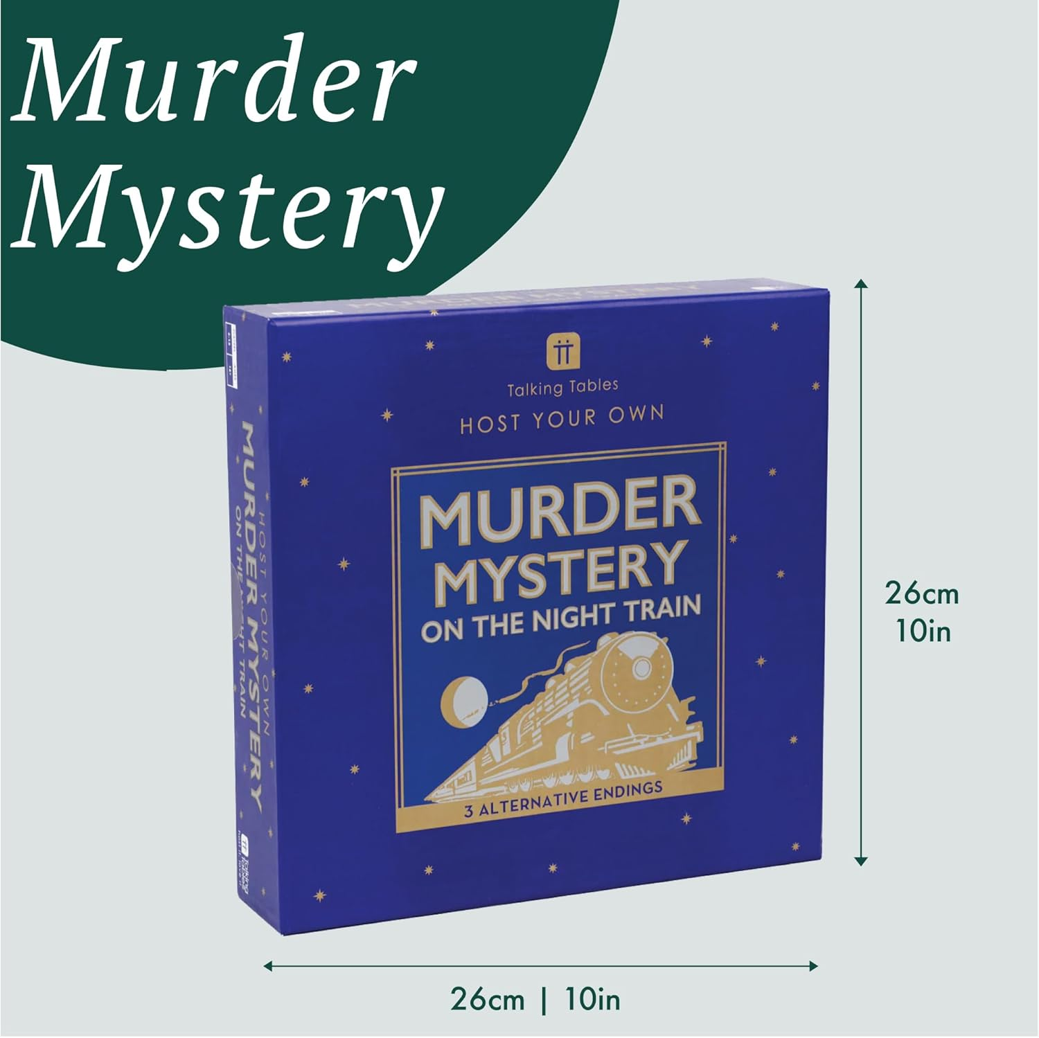 Talking Tables Host Your Own Murder Mystery on the Night Train Game for Adults | 1930S Dinner Party Role Play Experience | Reusable Multi Ending Gameplay, Interactive Group Deduction Activity - Multicolor image number 6