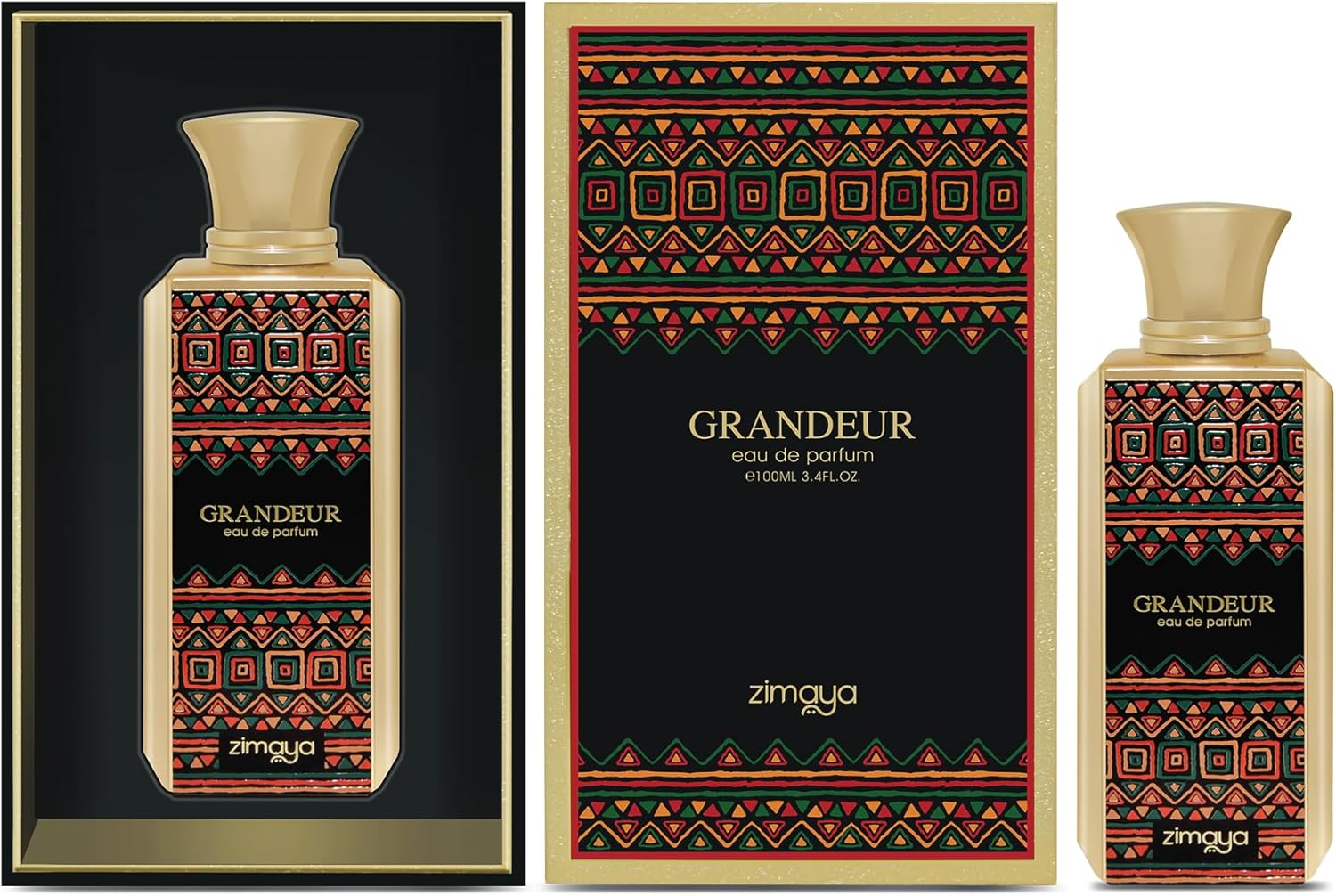 Zimaya Unisex Grandeur Eau De Parfum Spray 100 Ml image number 3