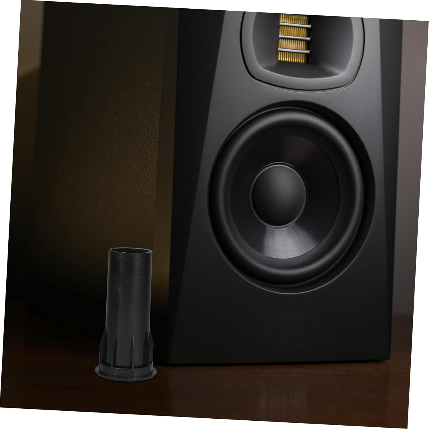 SHOWERORO 8Pcs Versatile Plastic Speaker Port Tubes Subwoofer Bass Reflex Long Od Black for Sound Accessories image number 2