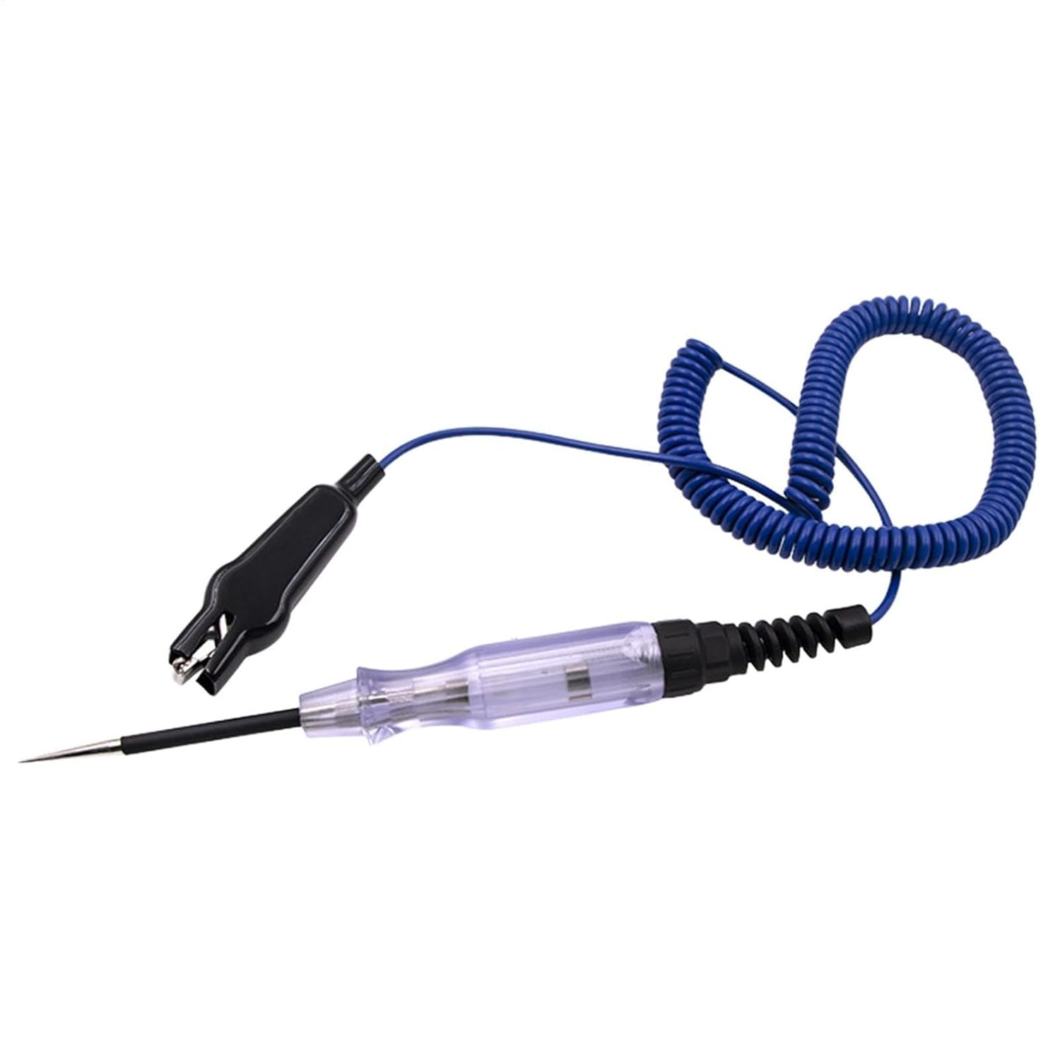 Test Light Automotive | Voltage Circuit Tester Heavy Duty 6-24V Test Light | Fuse Pen with Extended Spring Wire Probe Electric Tool for Truck image number 3