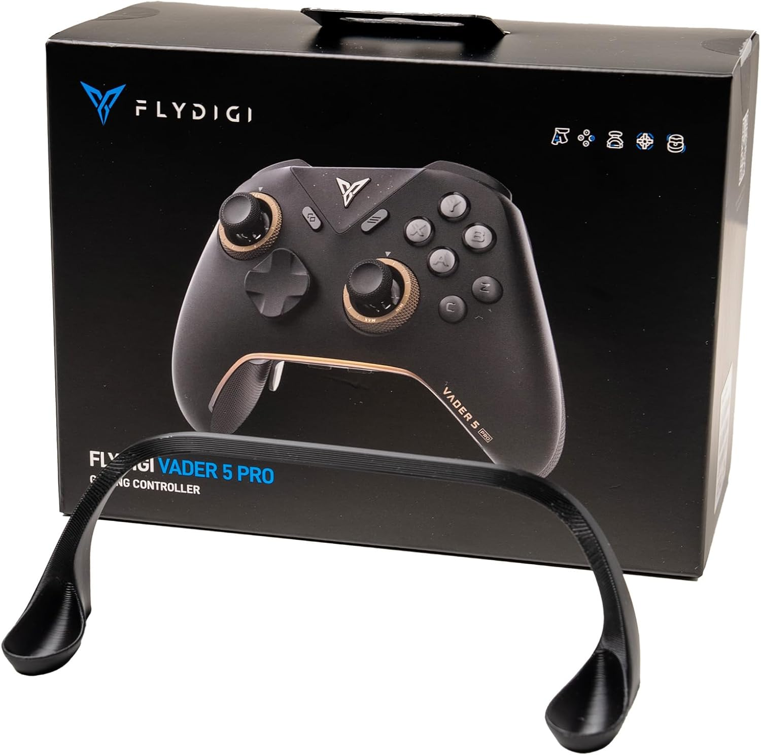 Techyin Gaming Controller Bundle for FLYDIGI Vader 5 Pro, Wireless PC Controller, Low Latency, Programmable Buttons, for Pc/Nintendo Switch/Android/Tv image number 4