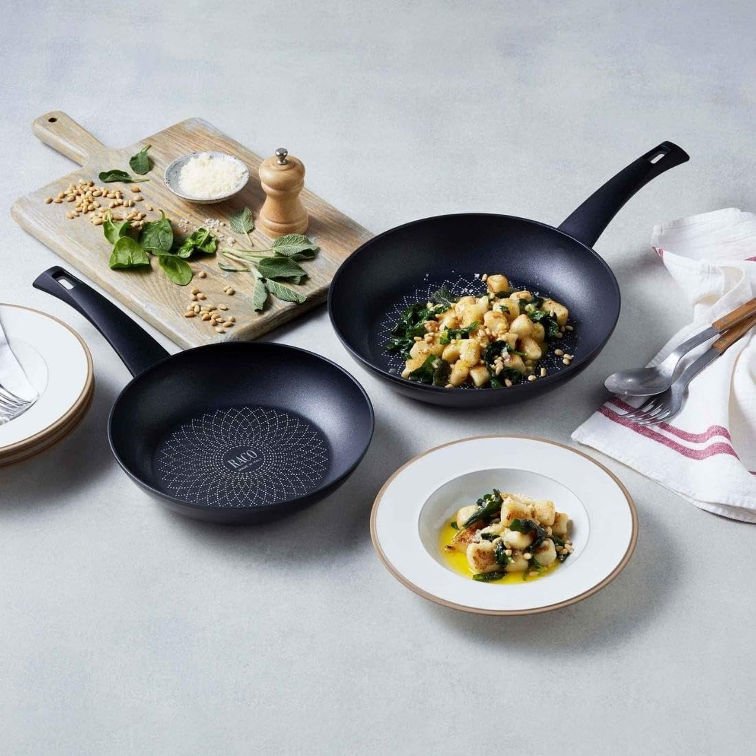 RACO Bravo 30Cm Nonstick Frypan, Dishwasher and Oven Safe, Induction Compatible, Black image number 4