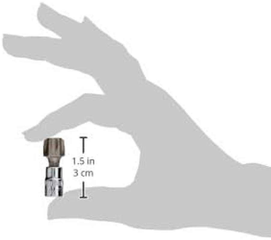 Blue Spot 01521 9 Piece 1/4 Inch Star Bit Socket Set on Rail
