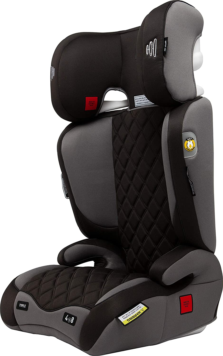 Infasecure CS6213IP Aspire Premium Booster Seat, Seated Shoulder Height Design, Side Impact Protection, Suitable from 4 to 8 Years Old, Night