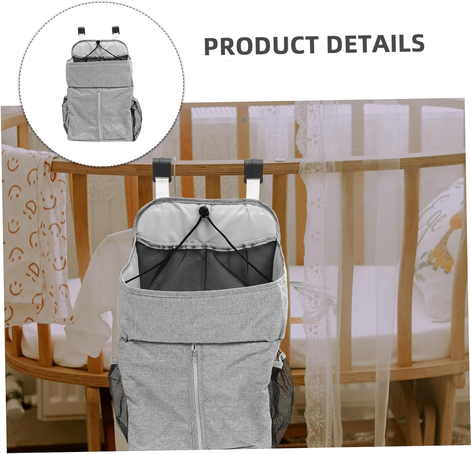 Bag Diaper Bags for Newborn Organize Baby Nappies Items Storage Hanging Bag Partiti