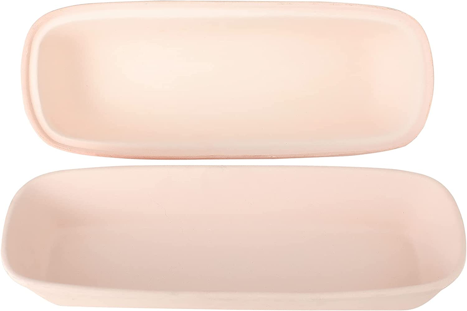 Superstone Covered Baker,Unglazed Stoneware Bakeware, Rectangular Bread Cloche Baking Pan,Bakes Italian Bread with Light Crumb and Crusty Crust (15.3 * 5.9 * 7 Inch) image number 6