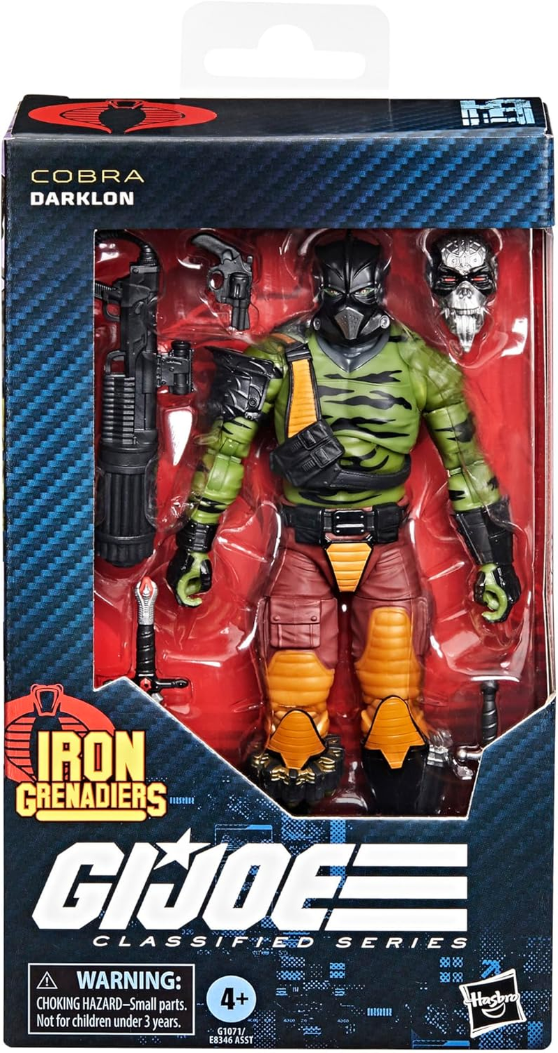 G.I. Joe Classified Series #155, Darklon, Collectible 6 Inch Action Figure with 6 Accessories image number 5