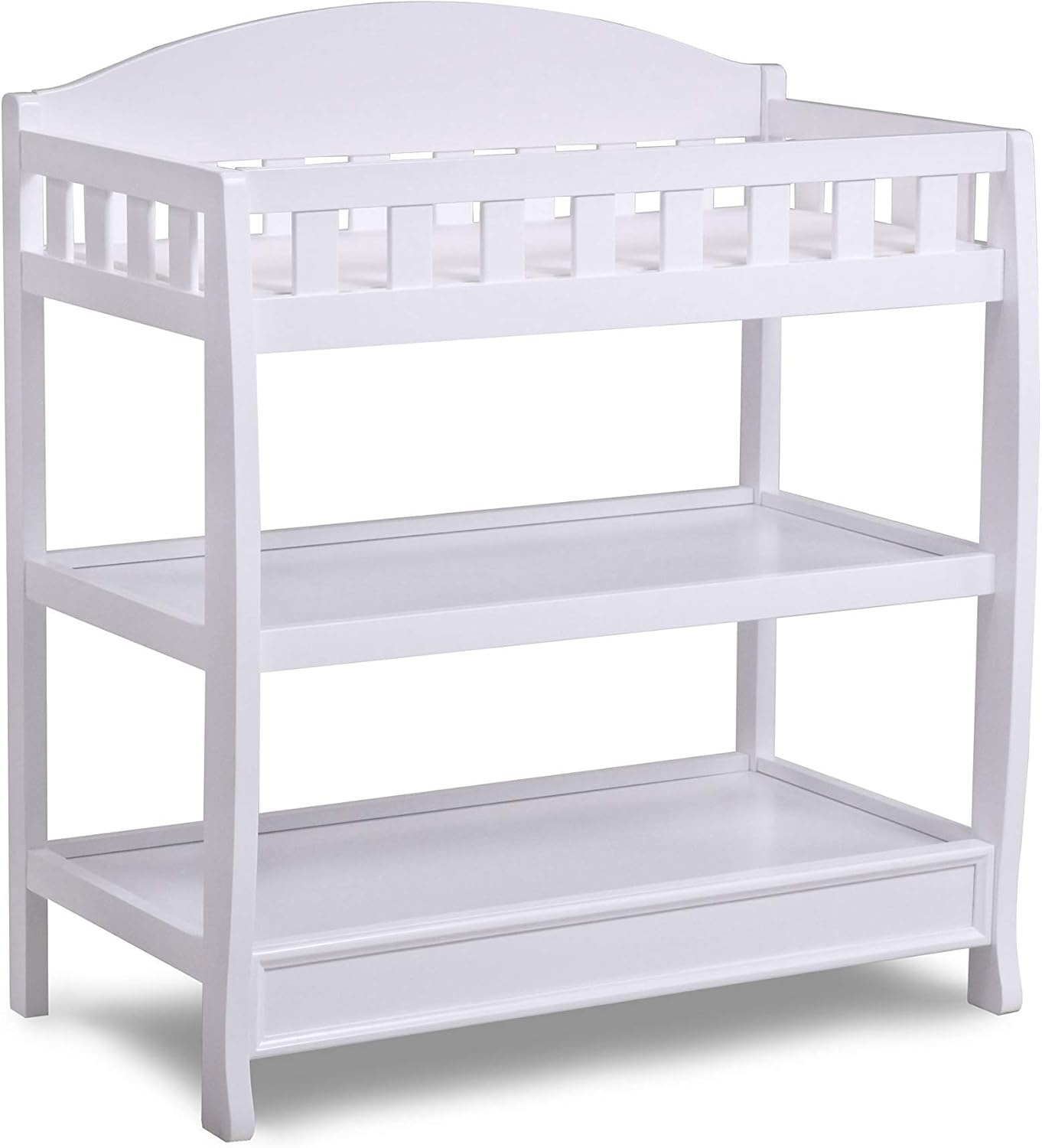 Delta Children Infant Changing Table with Pad, White