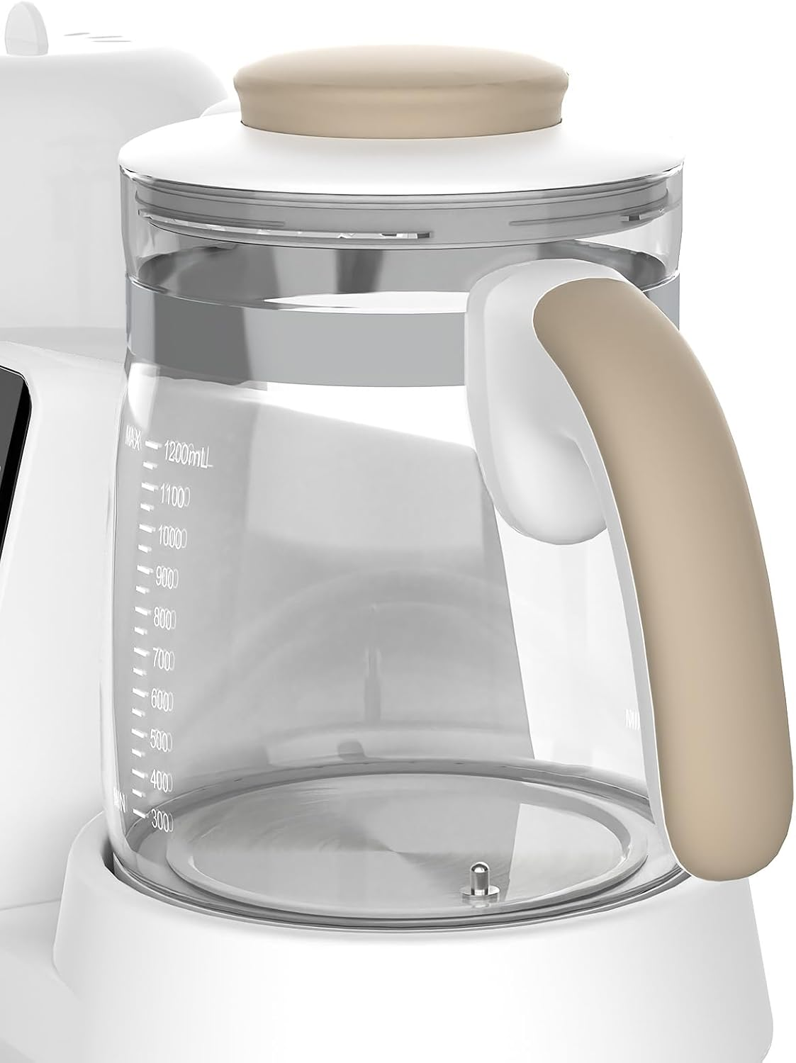 Baby Bottle Warmer, 8-In-1 Portable Instant Baby Milk Warmer with 24H Keep Warm, with Thaw, Sterili-Zing, Heat Baby Food Jars for Breastmilk, Formula, Tea, Coffee