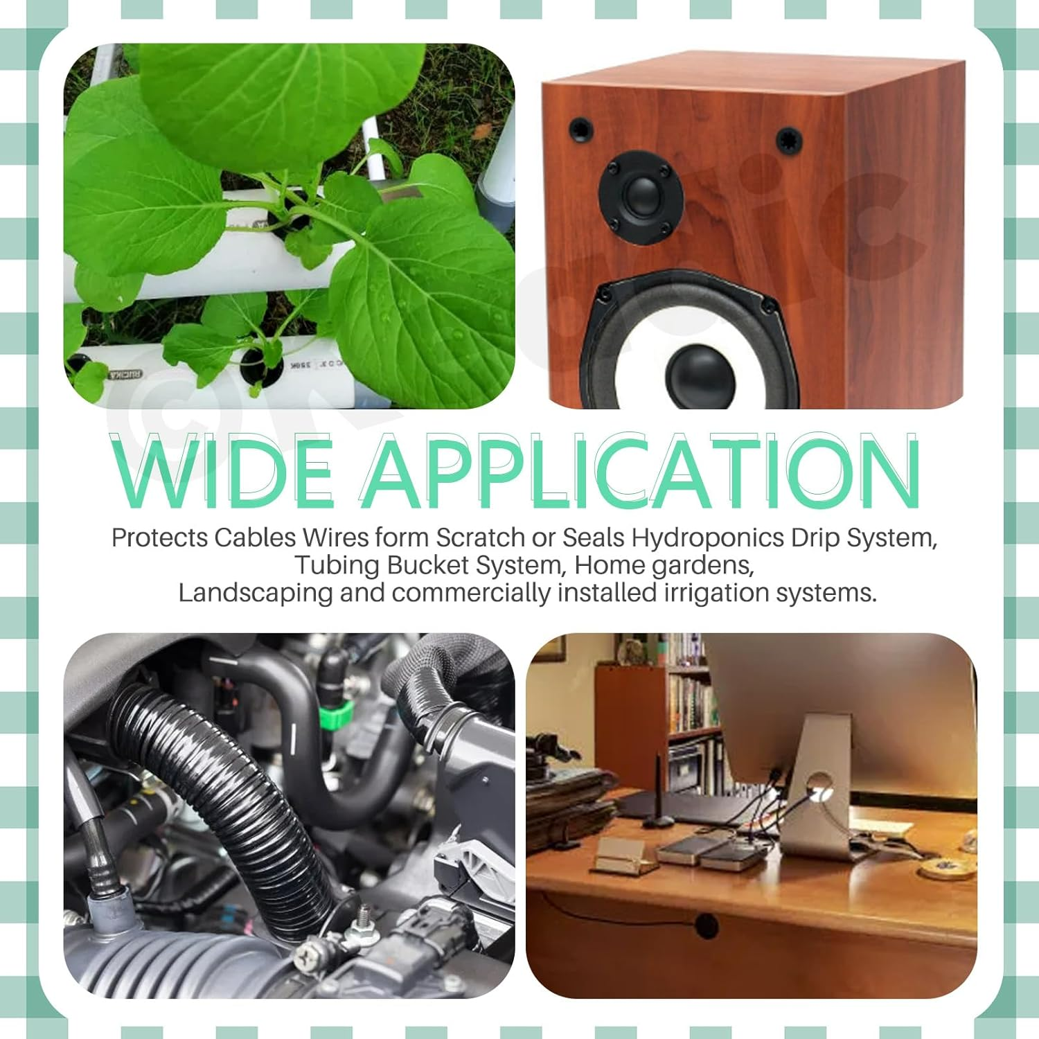 Keadic 72Pcs 9 Sizes Silicone Rubber T-Type Grommets Assortment Set, Hole Firewall Wire Cable Hole Plugs for Water Pipe, Tubing, Hydroponic, Irrigation, Desk image number 5