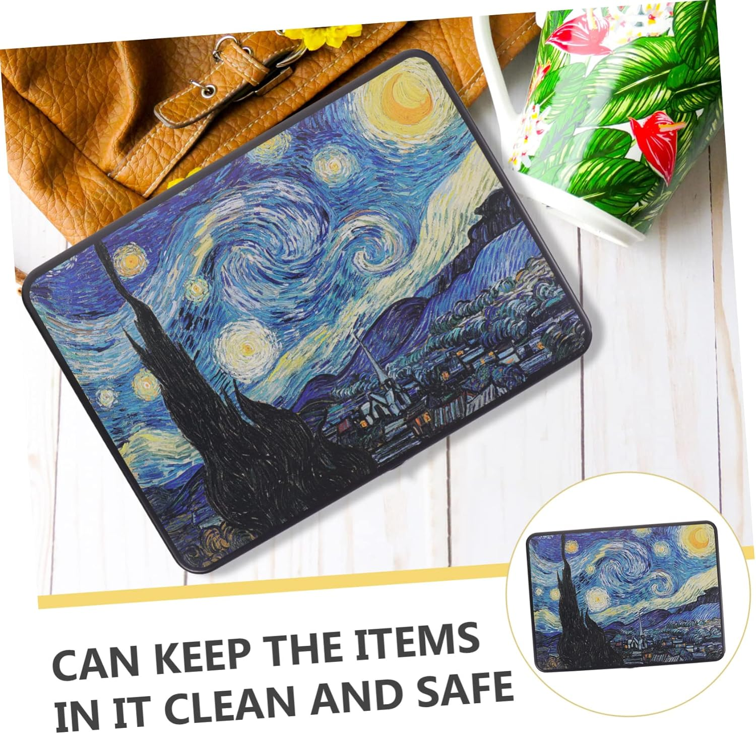 Lock Box for Jewelry Small Tin Storage Decorative Lid Onion Potato Basket Storage Bin