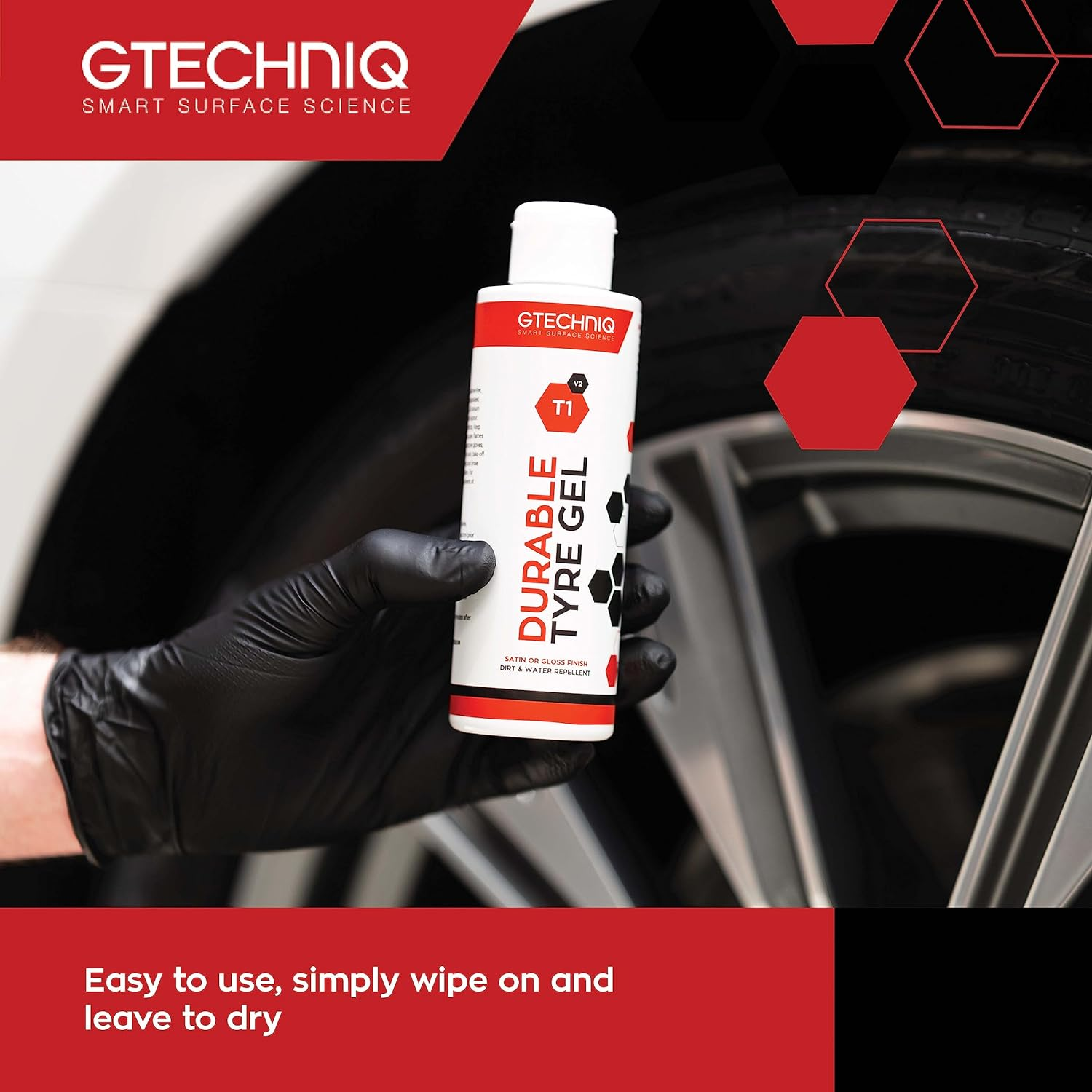 Gtechniq Durable Tyre Gel, 1 Litre