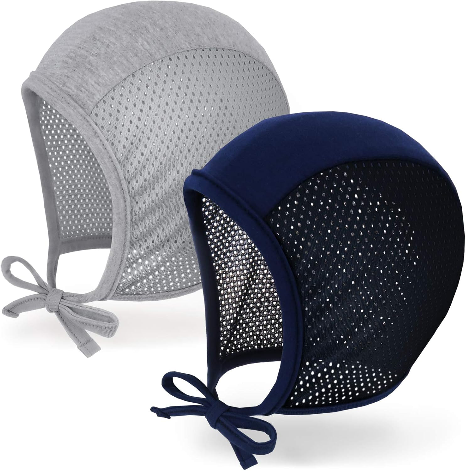 JELLYTREE Baby Hat Bonnet Summer Mesh Soft Toddler Boys Girls Fashion Pilot Cap Baby Hat Infant Beanie, 6M 12M 18M image number 5