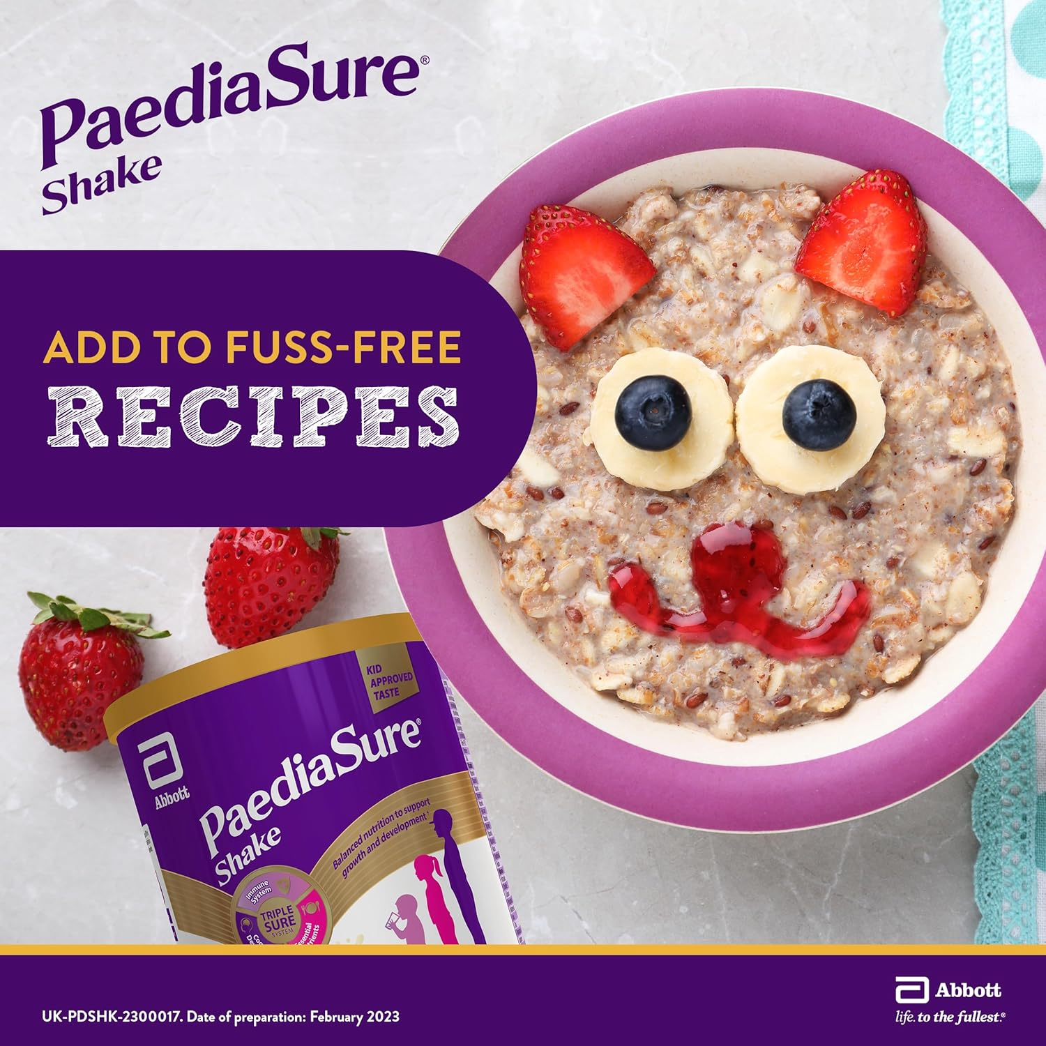 Paediasure Shake Balanced Nutritional Supplement Drink | Multivitamin for Kids with Protein, Carbohydrates, Essential Fatty Acids and Minerals to Support Growth and Development&dagger; | 400G | Chocolate