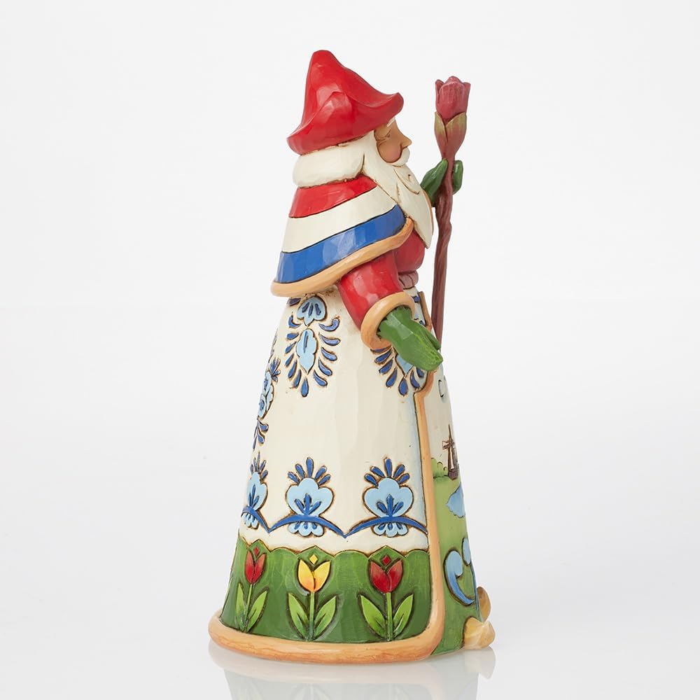 Jim Shore Heartwood Creek Russian Santa Stone Resin Figurine, 7&rdquo; Dutch Multicolored image number 3