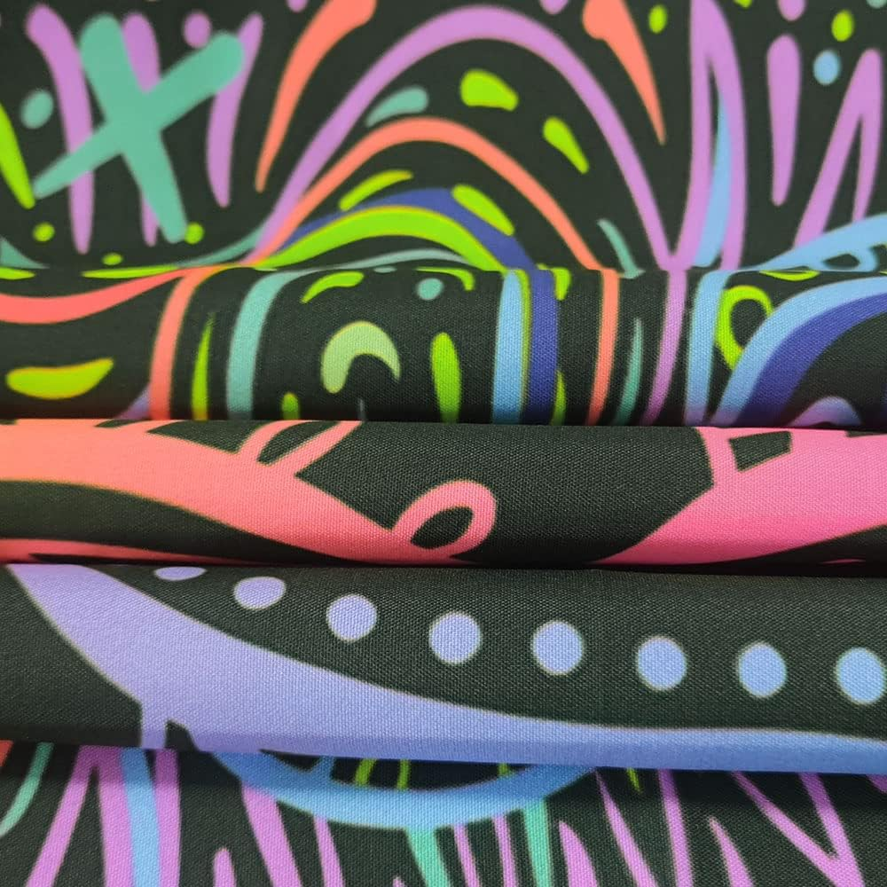 Seven Chakra Bohemian Mandala Spiritual Tapestry - Psychedelic Trippy Wall Hanging for Yoga, Meditation, Boho Studio, Bedroom, Living Room, Dorm - 60 X 40 Inch image number 4